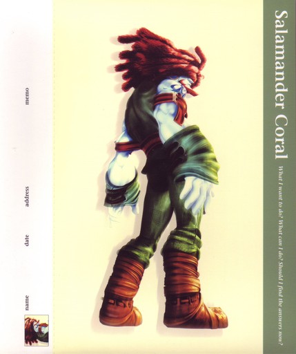 Final Fantasy IX - [Artbook] Final Fantasy IX Post Card Book